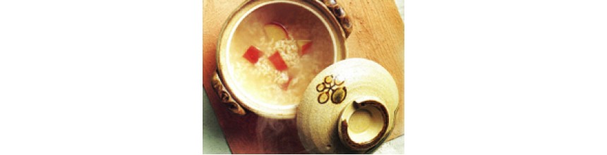 煎茶甘藷粥